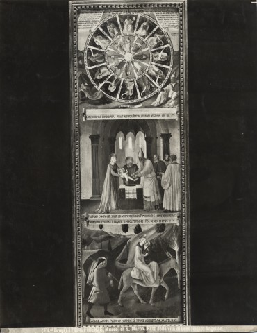 Brogi — Firenze. Museo di S. Marco. Fatti della vita di Gesù; Beato Angelico — insieme